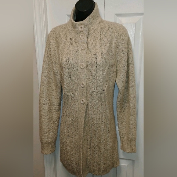 Backdrop oatmeal cardigan - Picture 7 of 9